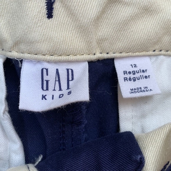 Gap Navy Blue Boys  Lived-In Chino size 12 - Picture 5 of 8